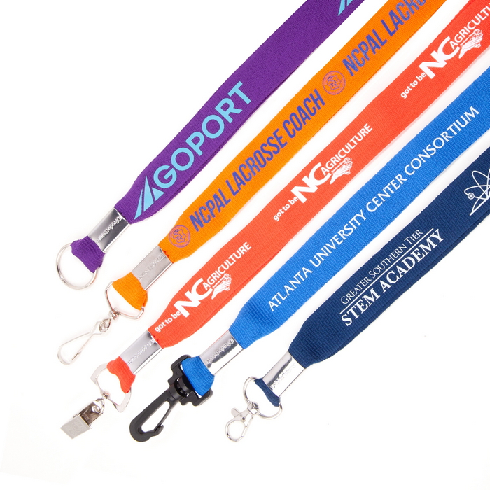 ''SDP1175354 Price Buster Flat Polyester 1'''' LANYARDs with Custom Imprint''